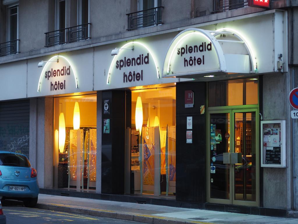 Splendid Hotel Grenoble Centre Gare Kültér fotó